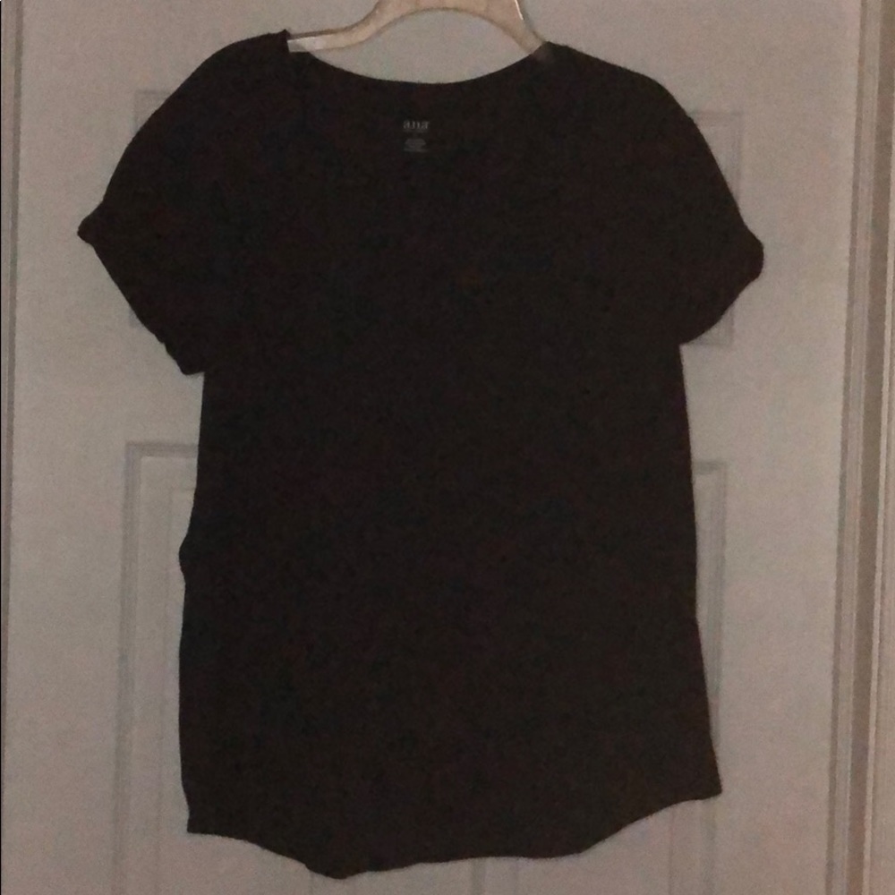 a.n.a. short sleeve pocket front tee